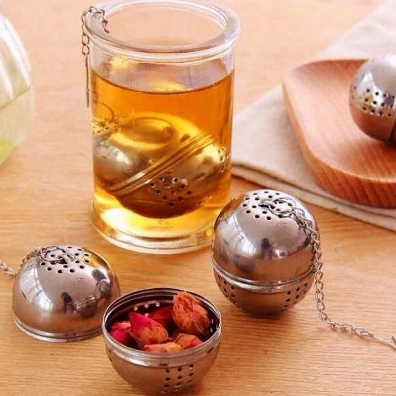 Kávový filter kuchynské doplnky z nehrdzavejúcej ocele Tea Infuser Tea Listy Difúzovač korenie korenie loptičku Člové čuly Čaj z jemného sieťoviny