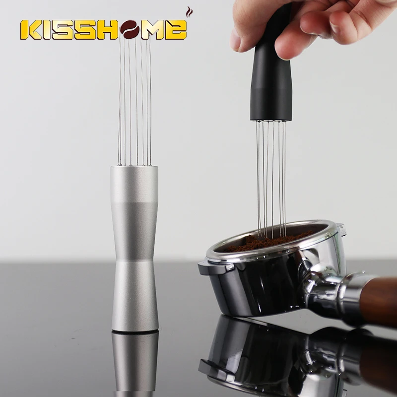 Kávový náradie WDT WDT 51 mm 54 mm 58 mm 58 mm kávový manipulátor Nástroj Typ ihly Espresso Distribútorom Distribútorov pre barista
