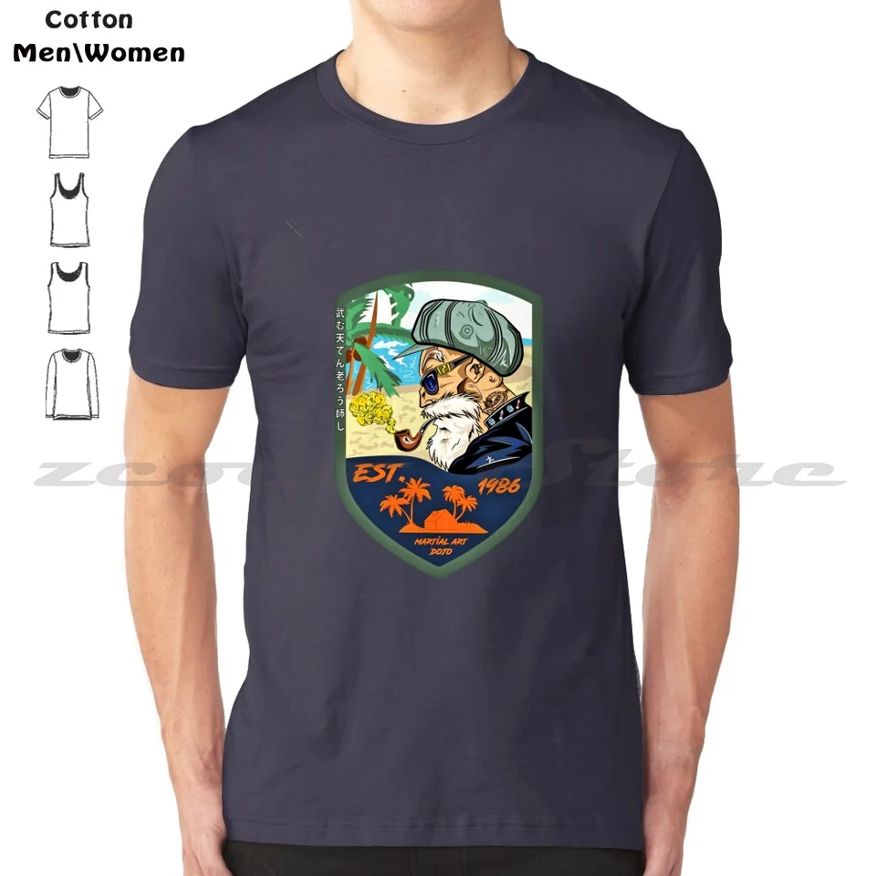 Kópia Master Roshis Anime Essential Tshirt Tričko 100% bavlna Pohodlné vysokokvalitné anime z DBZ manga super super z Son