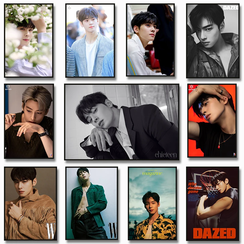 Kórea cha eun woo plagát plagát maľba maľba maľba Wall Pictures Obýva