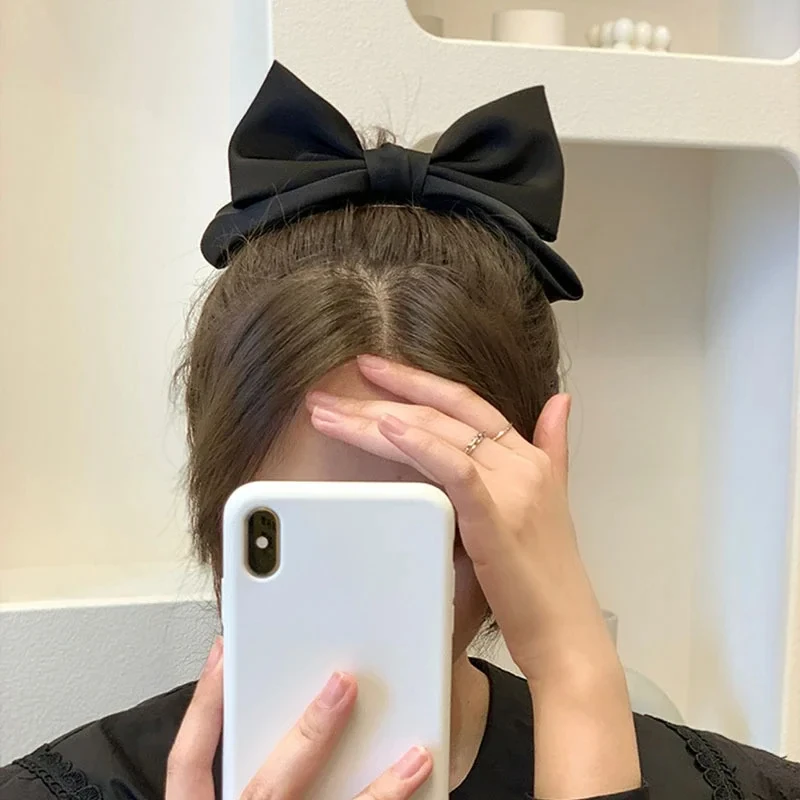 Kórejská princezná Hairpin 3D luk roztomilé klipy na vlasy stužky Barrettes Dievčatá Sauna nosí ženy Kaderské doplnky Spring