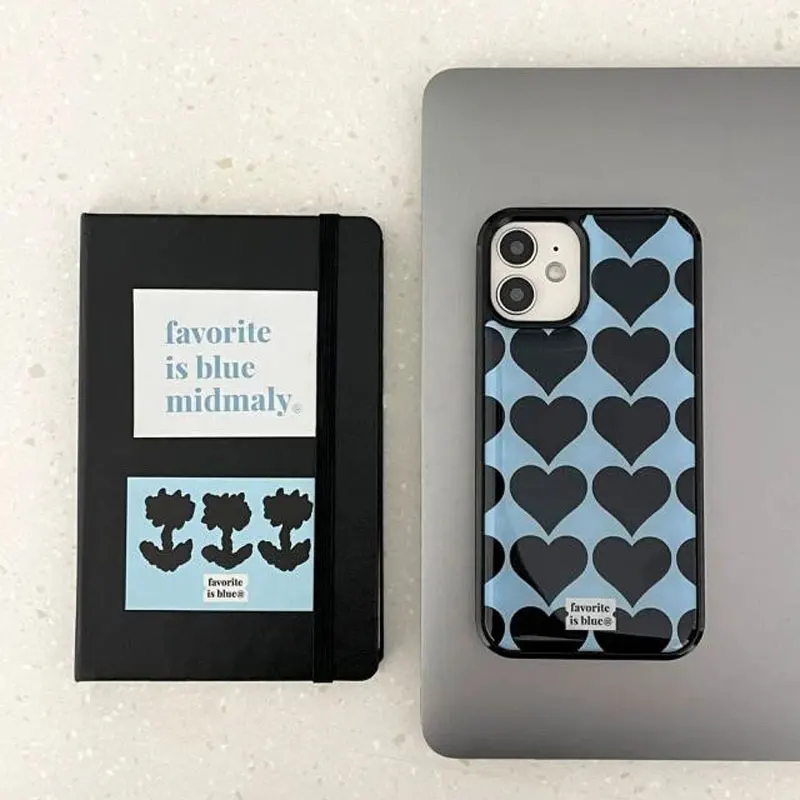 Kórejský luxusný lesklý milostný srdcový puzdro pre iPhone 16 Pro Max 15 Pro 14 13 12 11 Pro XR XR XS Max Mini 7 8 Plus y2k telefónny puzdro