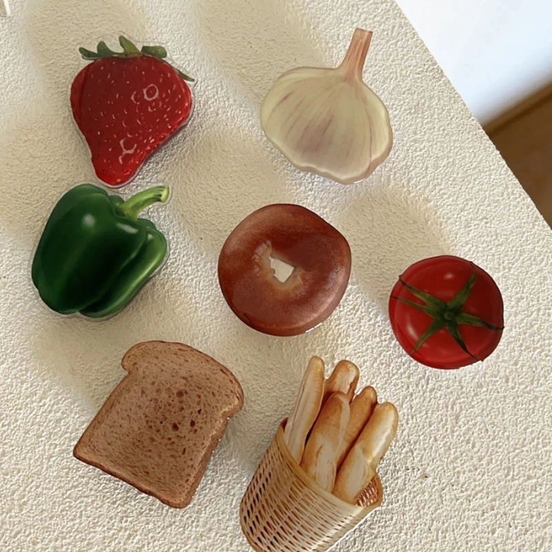 Kórejský roztomilý bagetový chlieb GRIPTOK DVODA PREPOJNOM IPhone Samsung Simulation Food Universal Phone Držiteľ telefónu Tok