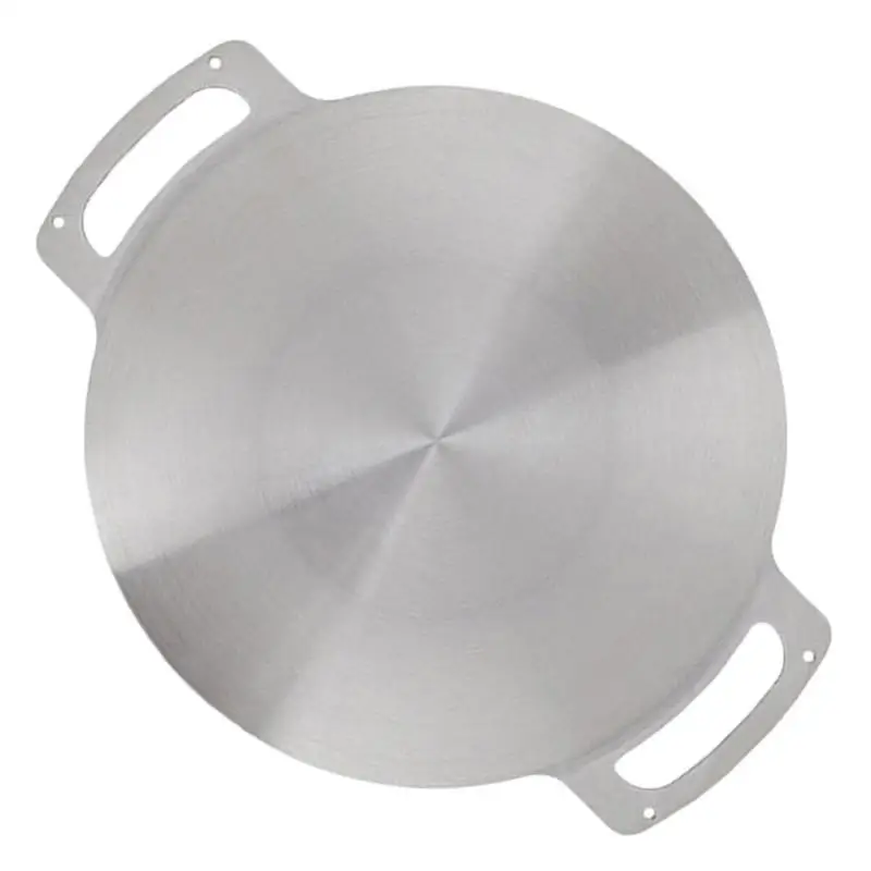 Kórejský štýl BBQ Grill Pank Round Griddle Panva pre plynové oheň Camping Home Outdoor Circular