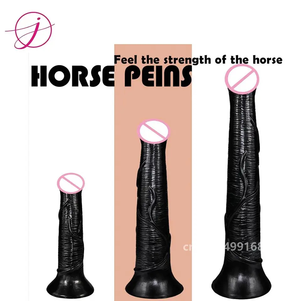Kôň obrovský Dilldo Phallus Animal Penis pre ženy pre ženy dospelé hračky sexu