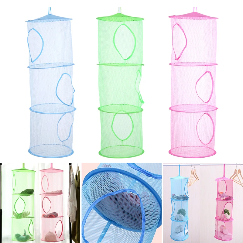Kôš na práčovňu 3 poličky Nylon