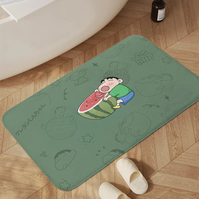 Kúpeľňa Mat S-Crayon Shin-Chans Anime Koberček Estetický koberec pre koberce pre spálne pre koberec obývacej izby pre detskú izbu