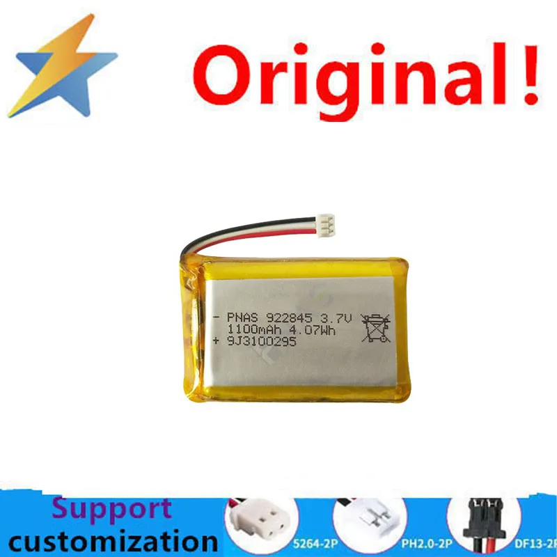 Kúpte si viac bude lacná polymérna lítiová batéria 922845 3,7v1100 mAh Smart Box Heating Rukavice mäkké balenie Ternárna lítiová batéria