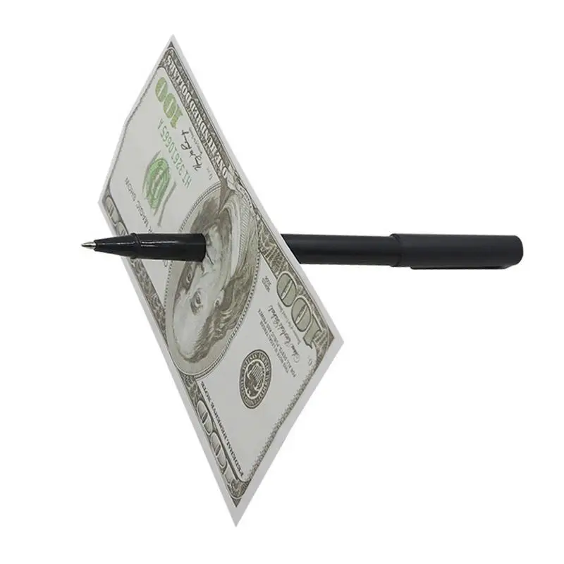 Kúzelné rekvizity pero na nosenie bankoviek, ktoré predávajú novinky Hračky Street Detail predstavenia Pen Tricks Magic Pen Deti