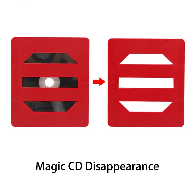Kúzlo CD mizne miznúce magické triky pódium Magia Magie Prop pre začiatočníkov