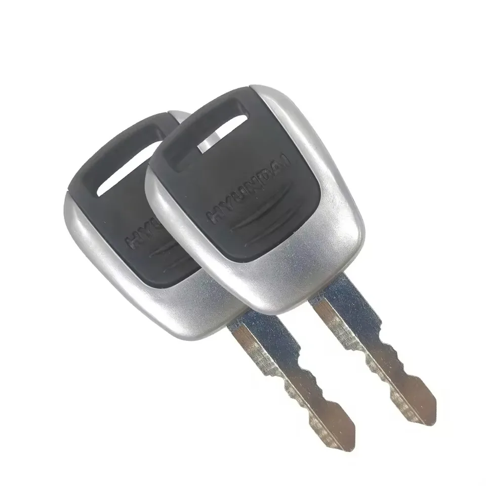 Kľúč zapaľovania 2pcs pre rýpadlo R75VS 130-9 305-9 150VS 215VS 305VS Switch Switch Key
