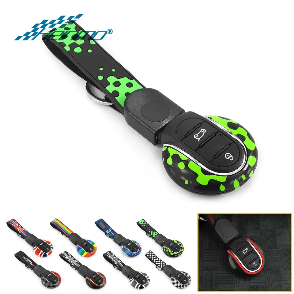 Kľúčové puzdro na kľúče na krytie retiazky dekoratívna ochrana FOB držiak pre Mini Cooper F54 F55 F56 F60 One DS Clubman Accessories
