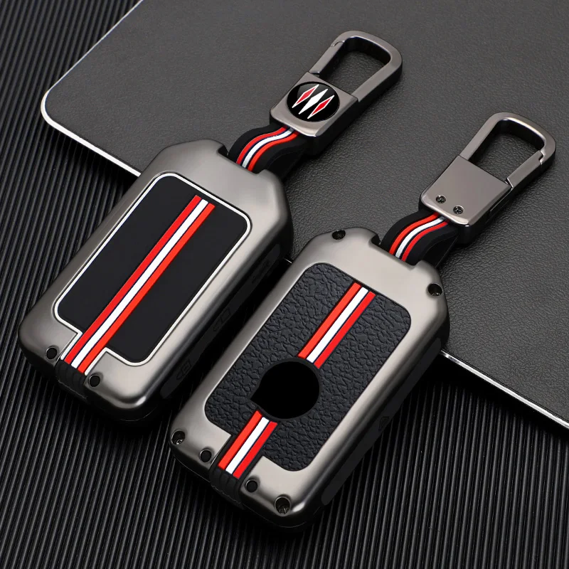 Kľúčové puzdro na zliatiny zinku pre Volvo S60 S90 XC40 XC60 XC90 V60 V90 T5 T6 T8 Polestar 1 Polestar 2 Protector Keychain Príslušenstvo