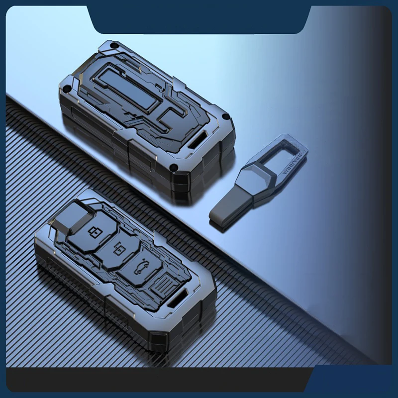 Kľúčové puzdro na zliatiny zinočnatého krytu fob pre Hyundai Santa I30 IX35 Encino Kona Solaris Accent Fe Azera Grandeur Elantra Accessories