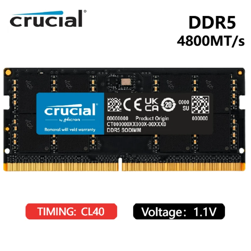 Kľúčový DDR5 4800MT/S 32 GB 5600MHz Memor