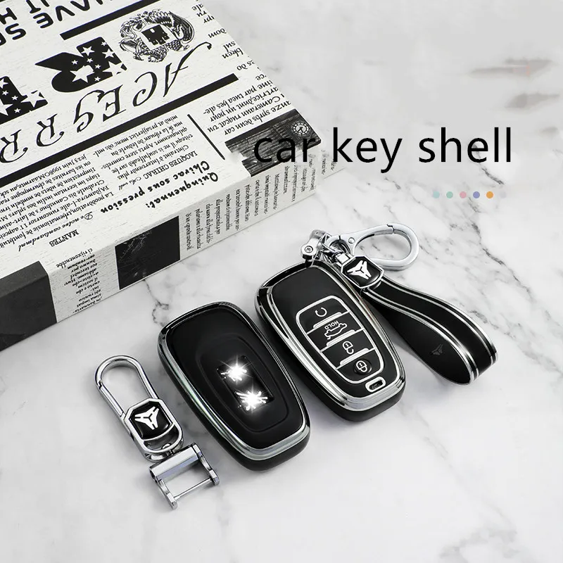 Kľúčový prípad TPU pre FAW Hongqi H5 Kľúčový prípad automobilu EHS9 High-End Shell H9