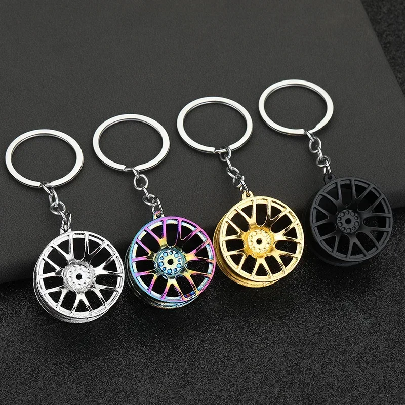 Kľúčový reťazový kolesový pneumatika Kreačný tvar auta Kľúč pre BMW, Honda predstavuje nové diely spoločnosti Ford Auto Store Store Car Keychain Key Ring Mustang