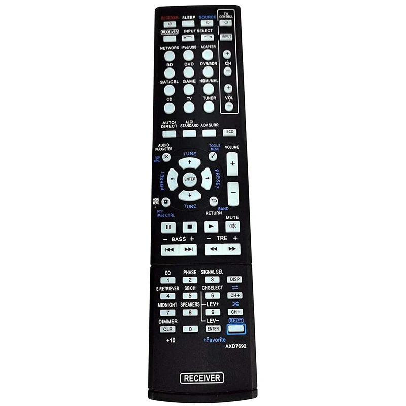 L-STRANA AXD7692 AV diaľkový ovládač pre priekopník AV AV prijímací diaľkový ovládač VSX-823-K VSX-828-S VSX-528-S VSX-60 VSX-1125-K VSX-1012-K