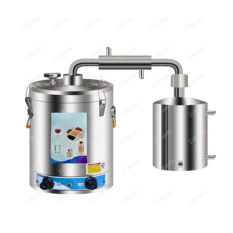 *L Vinárske vybavenie Liquin Brewing Stroj na pivo Domáce dusené koleso vína Destilátor Liquor Automatic