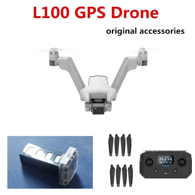 L100 GPS DRONE Originálne príslušenstvo 7.7V 1900 mAh batéria vrtuľa Maple Leaf Náhradné diely pre L100 DRON
