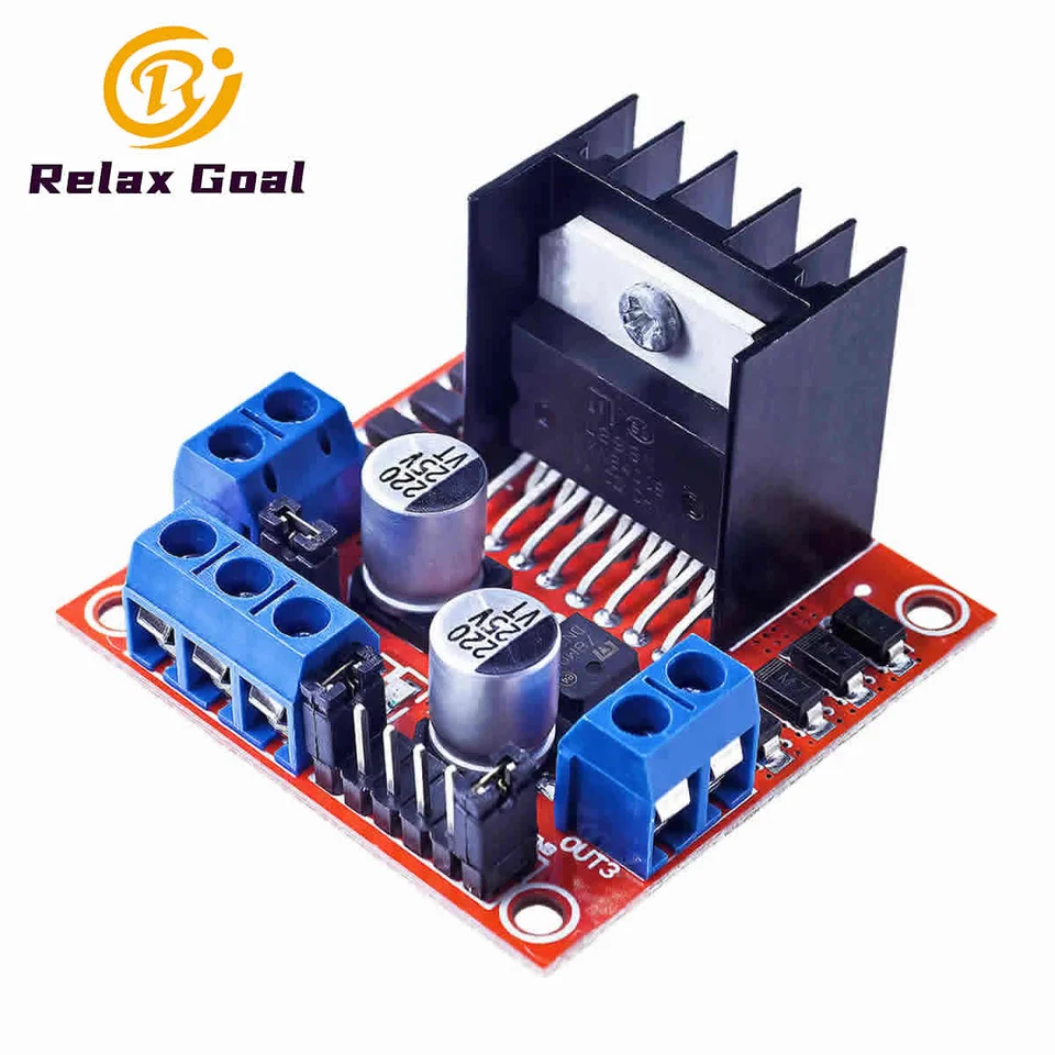 L298N Driver Board Modul DC Krokový motor