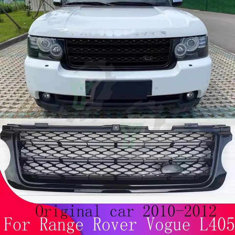 L322 10-12 pre Land Rover Range Rover Vogue 2011 2012 2012 Pôvodný predný nárazník mriežky Styling Panel Styling Horný gril