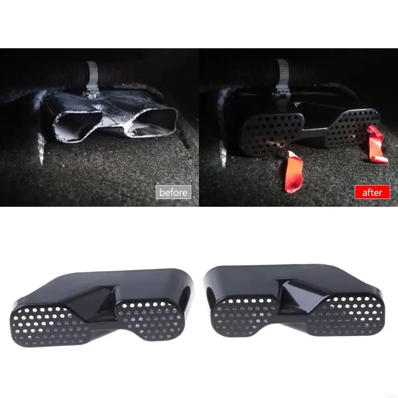 L5BC 2 ks zadné vozidlá pre sedlové klimatizácie Venter Outlet Cover pre Mazda CX5 2013-