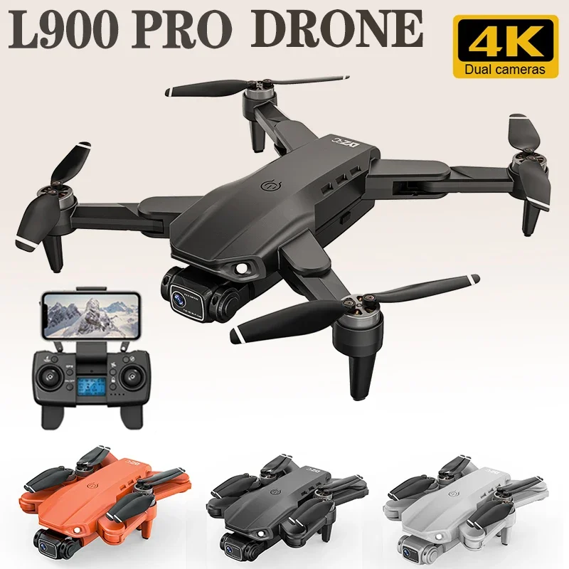 L900 Pro GPS Profesional Profesional 4K HD 5G WiFi FPV Camera Quadcopter s kefou bez kefy Motor RC Mini Dron pre hračky pre deti