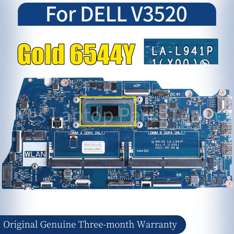 LA-L941P pre Dell Vostro V3520 3520 NAPOŽIŠIE KONTROLA ZÁKLADNÉ