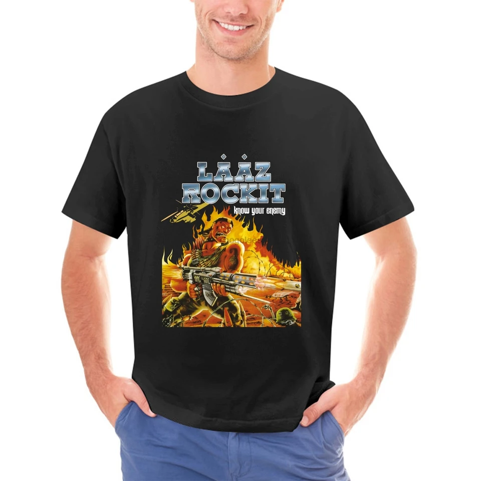LAAZ ROCKIT POZNÁME TVAJ ENEMY 1987 T TRICHLE S 5XL 100% bavlna žltá čierna 026318