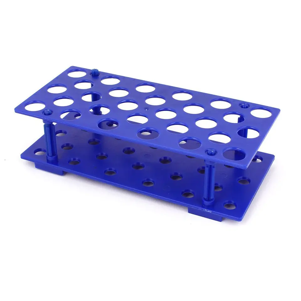 Laboratórny plast 28 otvor 17 mm priemer 15 ml držiak stojana na odstredivé skúmavky
