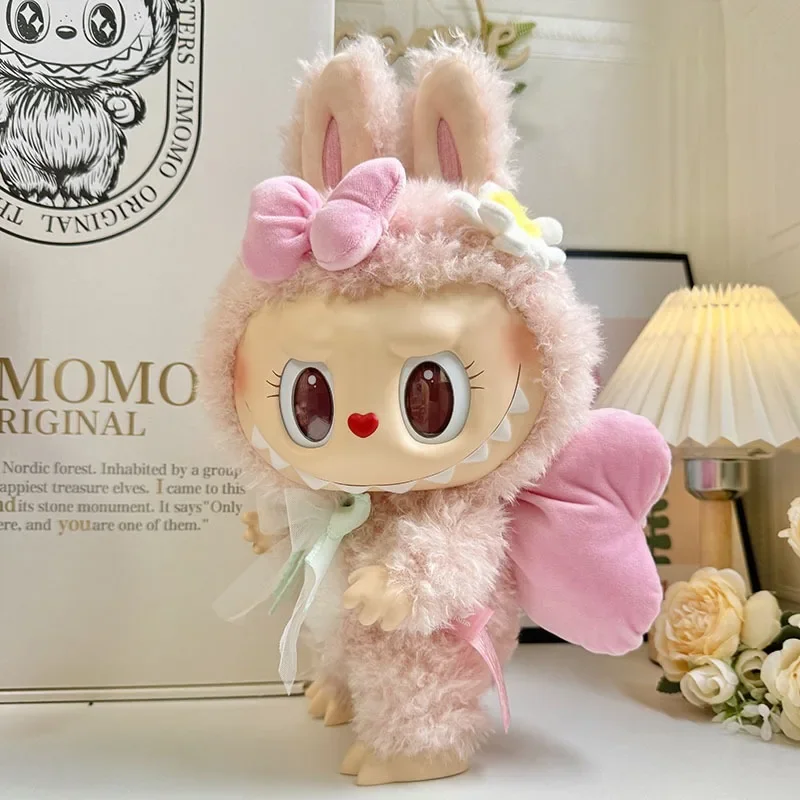 Labubu oblečenie oblečenie miláčika šaty pre 38 cm lababu plush Dolls Cute Girl Outfit Set