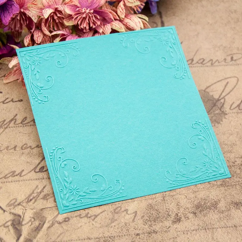 Lacework Embossing Folder Šablóna pre darček pre scrapbooking fotoalbum Card Paper DIY Craft Náklady dekorácie dekorácie plesní