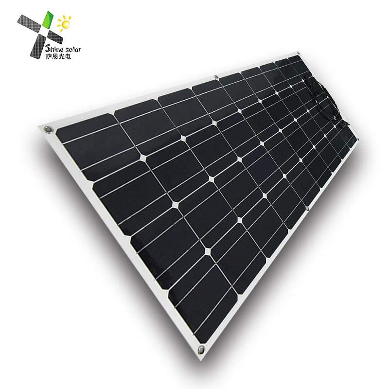 Lacné monokryštalické PV 100W 200W 300W 400W 500 watt 1000 Flexibilný solárny panel