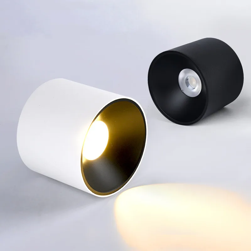 Laditeľné jasne namontované reflektorové okrúhle LED Downlight 9W12W15W20W Obývacia izba Svetlá spálňa Stropné svetlo AC100-240V