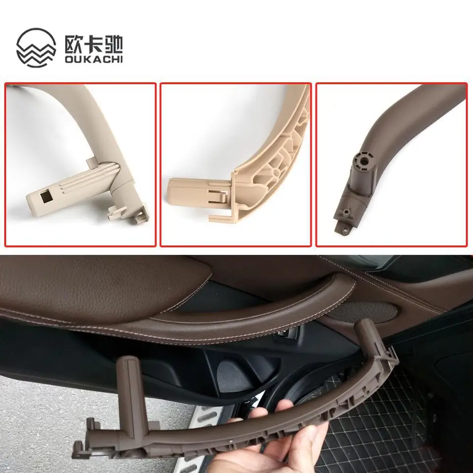 Lakťová opierka vľavo vpravo vnútorných dverí vo vnútri ABS Pull Ruck Ruck Cover pre BMW X5 X6 F15 F16 2014-2018 514172922243 514172922244