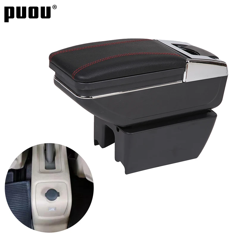Lakťová skrinka pre lakťové opierky Suzuki Ertiga vyvýšená s držiakom Cup Dolder Universal Center Center Accessories Double Modifikácia USB