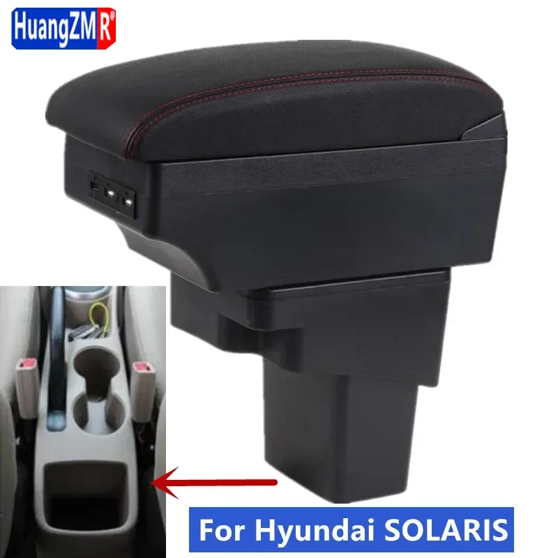 Lakťové opierky pre Hyundai Accent RB Solaris Verna 2011 2012 2013 2014 2015 2016 2016