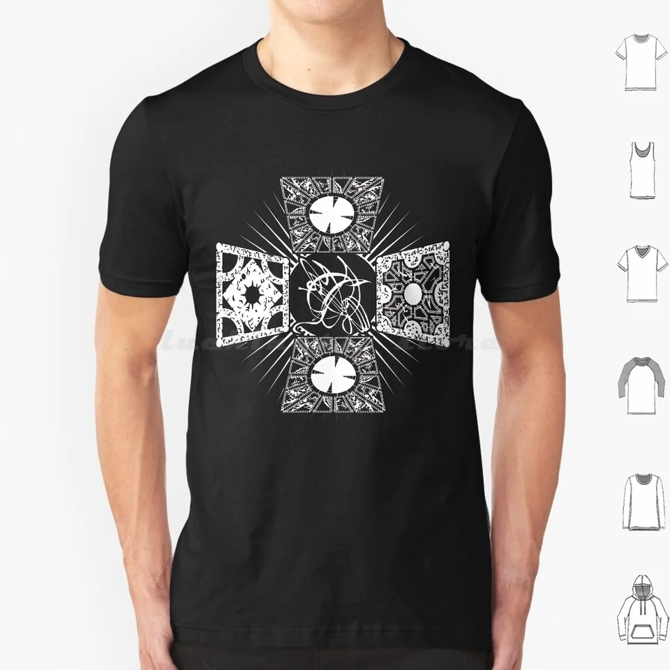 Lament Configuration Puzzle Box T tričko 6xl bavlna Cool Tee Hellraiser Pinhead Cenobite Horror Clive Barker Leviathan Satan