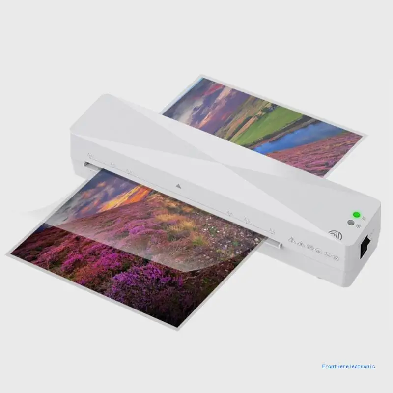 Laminátorový stroj laminátor prechádzajúca rýchlosť 320 mm/min- 2 zahrievanie dropshipping
