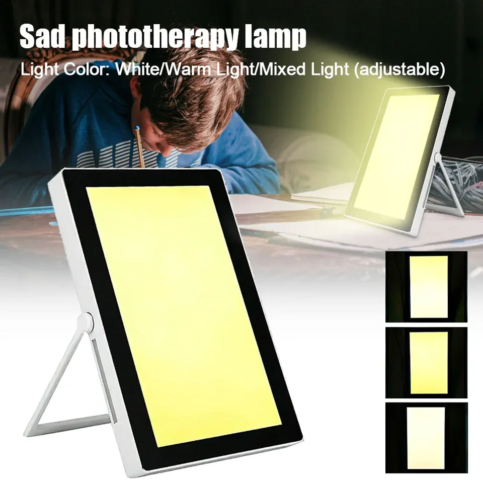 Lampa denného svetla SAD SAD LIGHT 35000 LUX LED LIGH HAPPY MOOD LIGHT LETRAPY Sezónna afektívna porucha Anti depresia Lamp