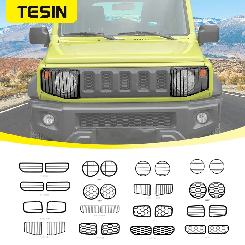 Lampa kapucne predný svetlomet Foglight Taillight Lamp Decoration Cover pre Suzuki Jimny 2019 2020 2021 2022 2023 príslušenstvo