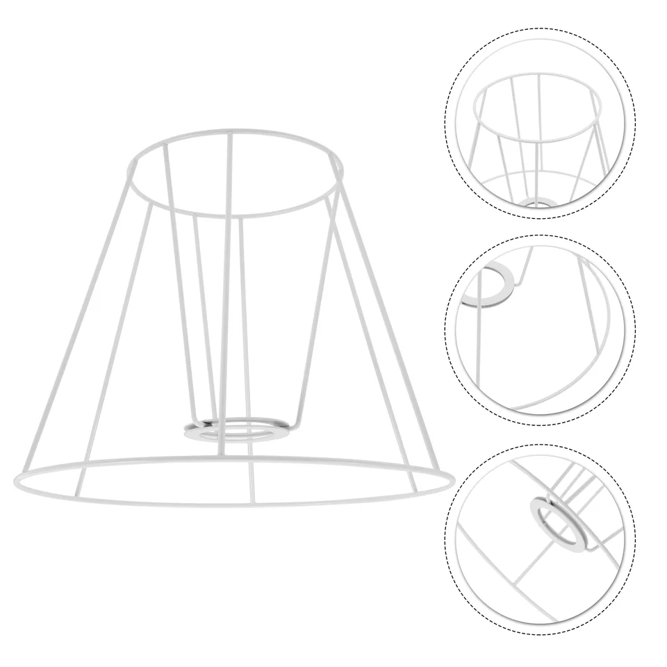 Lampa na snímku stola svetlo retro dekorácie fotografické drôty Rámy železo DIY Ring Obrázok
