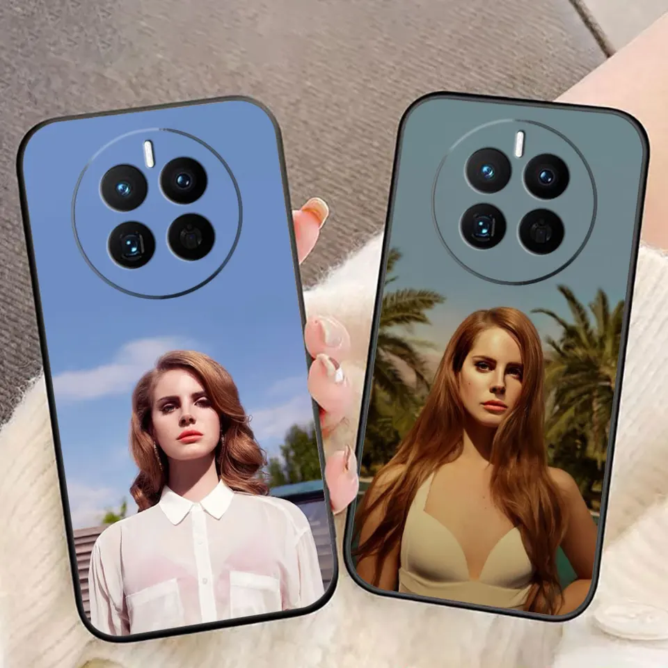 Lana del Rey Singer Cover Cover Puzdro pre Huawei P50 P50 P30 P20 P10 P9 P SMART MATE 30 20 20X 10 PRO LITE CASE FINDA