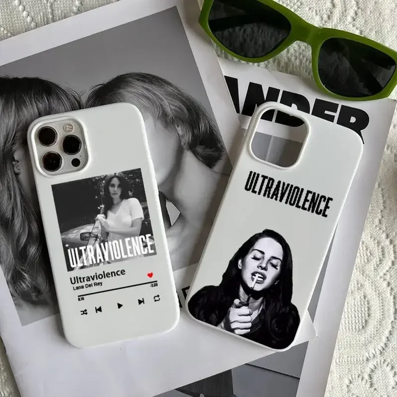 Lana del Rey speváčka Kraft Plaght Puzder Candy Farba pre iPhone 14 11 12 13 Mini Pro Max Plus
