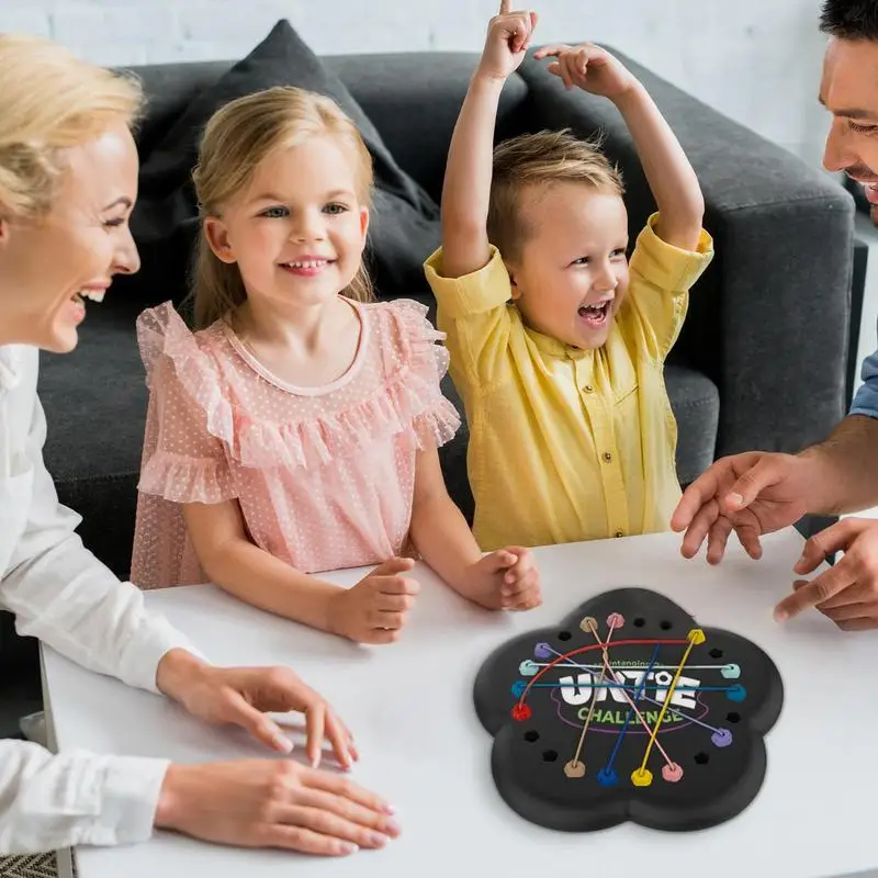 Lana Untying Game Twisted Tangler Lope Trieding Puzzle Game jemné motorové zručnosti Lacing Toy Lacing Hračky Hračky Lape Lany Ungle Hray pre