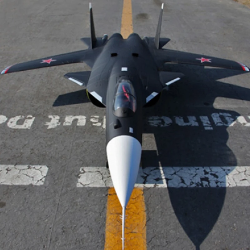 Lanxiang/LX/Sky Flight Hobby Twin 70 mm motor SU47 Berkut Kit verzia EDF Jet Plane