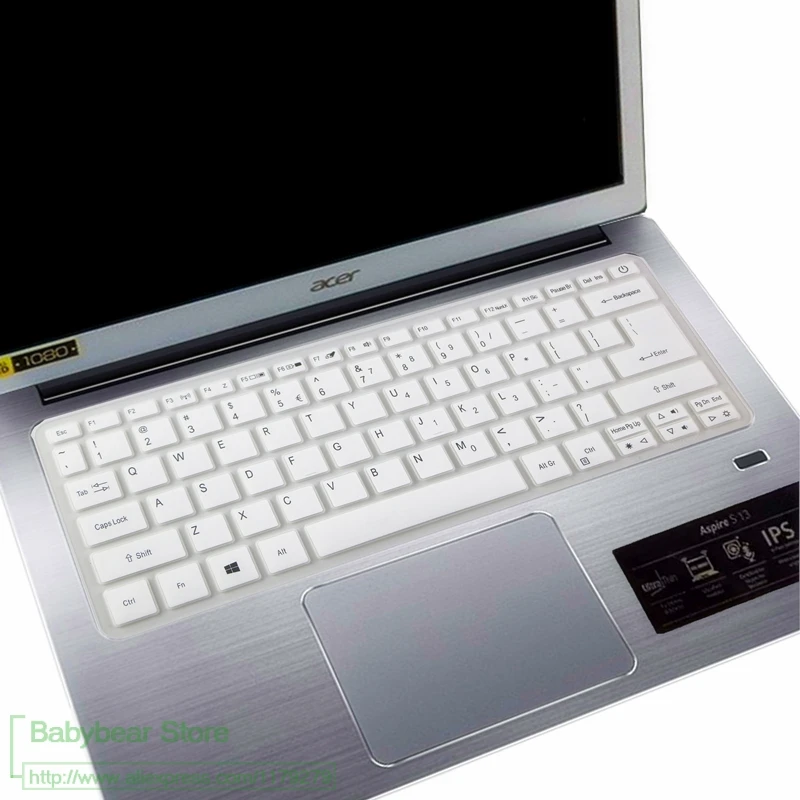 Laptop 13.3 '' pre Acer Swift SF113 S5-371 SF514 SF5 SWIFT 5 SWIFT 3 Aspire S13 14 SF314 Spin 5 Ochrana pokožky klávesnice Chránič pokožky