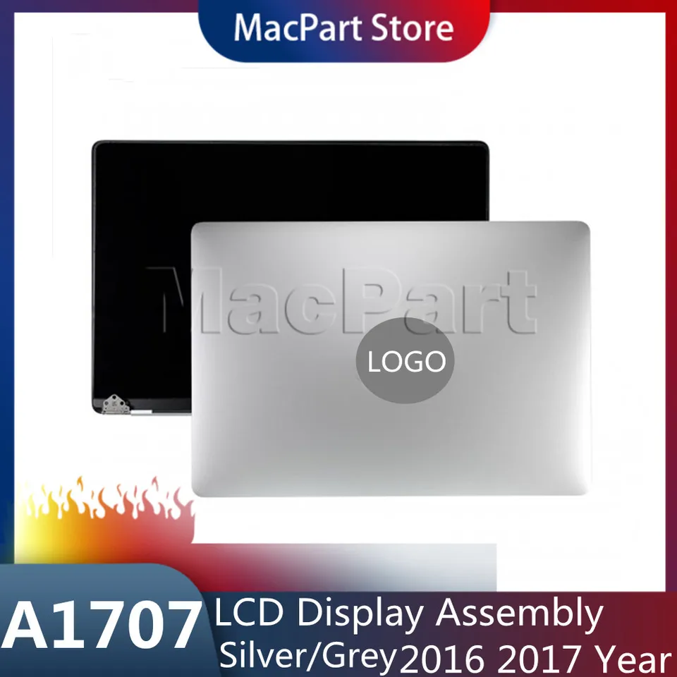 Laptop A1707 LCD Silver/Grey for MacBook Pro 15.4 