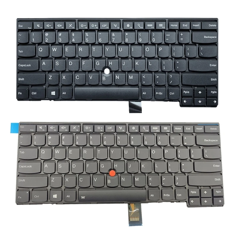 LAPTOP English Keyboard US Usstavanie vstavaného klávesnice KeyPAD NO/S podsvietením pre ThinkPad T440 L440 T450 L450 L460 T450S Dropship